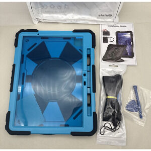 Heavy Duty Case for iPad Air 11 inch M2/M3 w/screen protector/shoulder strap